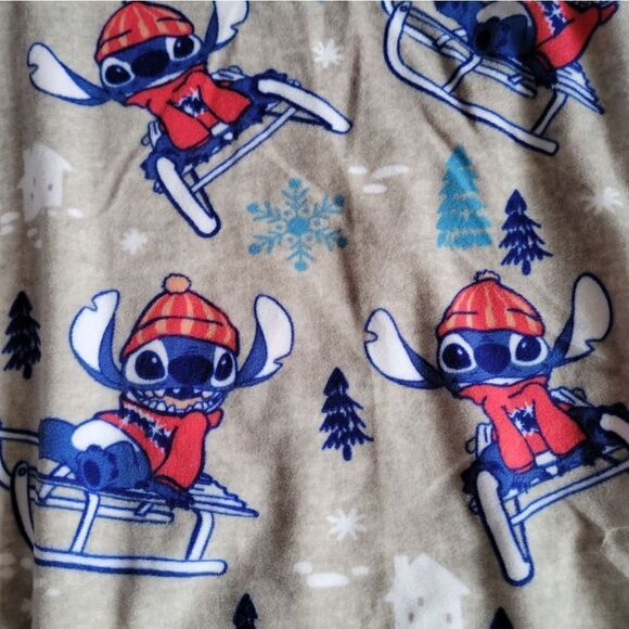 New Disney Stitch Women's Sleep Jogger With Pockets plus size - Picture 2 of 8